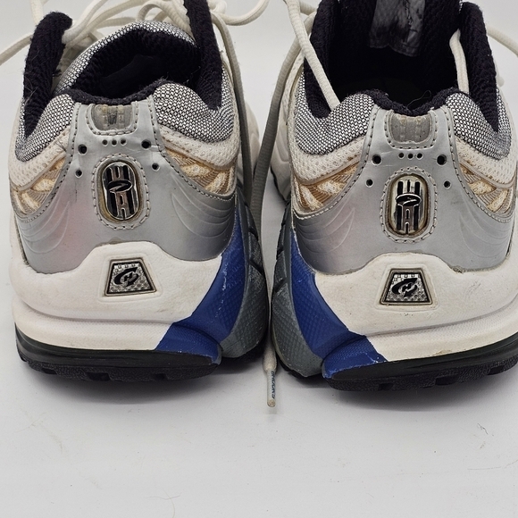 Brooks Mens Running Shoes Sneaker Lace Up Cream Gray Blue Size 8.5 - Picture 14 of 14